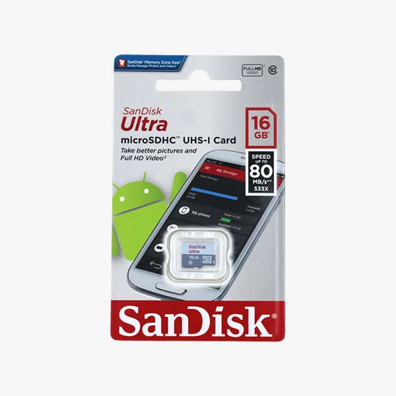 16gb sandisk memory card